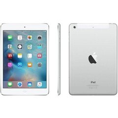 iPad Mini 2 16GB WiFi + Cellular Silver (обновленный, состояние A) цена и информация | Планшеты | 220.lv