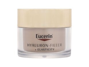 Ночной крем для лица для зрелой кожи Eucerin Hyaluron-Filler + Elasticity 50 мл цена и информация | Наносите на чистую кожу лица. Подержите около 10-15 минут и смойте водой. | 220.lv