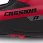 Moto ķivere Cassida, Tour 1.1, pelēka/sarkana/melna, XXL izmērs cena un informācija | Moto ķiveres | 220.lv