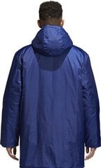 Куртка спортивная мужская Adidas Core 18 Stadium M CV3747, синяя цена и информация | Мужская спортивная одежда | 220.lv