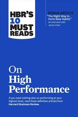 HBR's 10 Must Reads on High Performance cena un informācija | Ekonomikas grāmatas | 220.lv