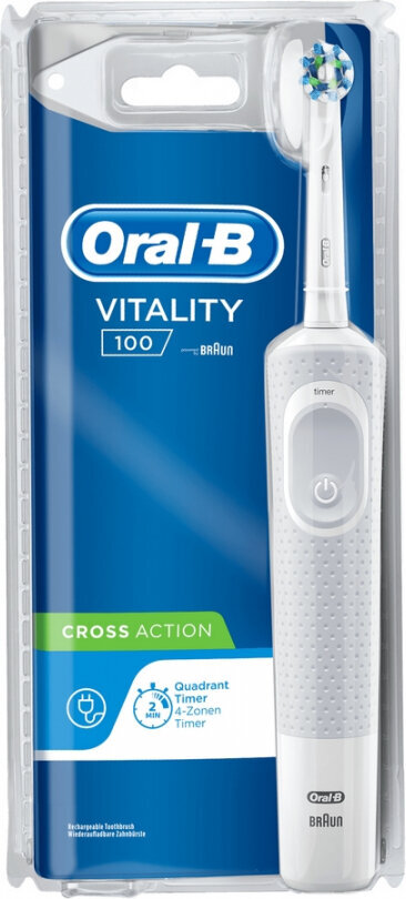 Birste Oral-B Cepillo D Oral-B Ele Vit Trizone Blanco cena un informācija | Zobu pastas, birstes | 220.lv