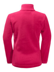 Толстовка для девочки JACK WOLFSKIN Taunus K Pink Dahlia цена и информация | Свитеры, жилетки, пиджаки для девочек | 220.lv