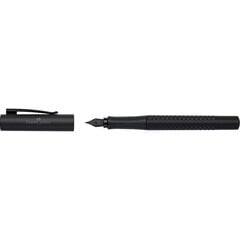 Kaligrāfijas pildspalva Faber-Castell Grip Edition All Black F Melns cena un informācija | Rakstāmpiederumi | 220.lv