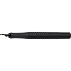 Kaligrāfijas pildspalva Faber-Castell Grip Edition All Black M Melns цена и информация | Письменные принадлежности | 220.lv