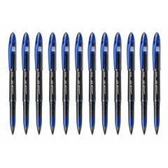 Liquid ink ballpoint pen Uni-Ball Air Micro UBA-188-M Синий 12 штук цена и информация | Письменные принадлежности | 220.lv