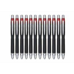 Liquid ink ballpoint pen Uni-Ball Rollerball Jetstream SXN-210 Красный 12 штук цена и информация | Письменные принадлежности | 220.lv