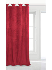 Velūra aizkars Soft Velvet 140x250 A502 - sarkans цена и информация | Шторы, занавески | 220.lv