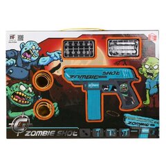 Игровой набор Zombie Shot Dart Gun синего цвета (43 х 30 см) цена и информация | Игрушки для мальчиков | 220.lv