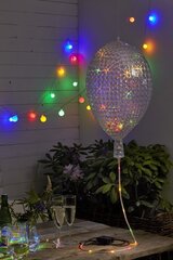 LED dekorācija Spīdīgs balons Star Trading, 30 LED, 32 x 55 cm cena un informācija | Svētku dekorācijas | 220.lv