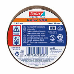 Изолента TESA Tesaflex 53988 Коричневый (20 m x 19 mm) цена и информация | Изоляционные материалы | 220.lv