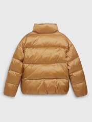 Куртка для девочки TOMMY HILFIGER Boxy Shiny Puffer Khaki цена и информация | Куртки, пальто для девочек | 220.lv