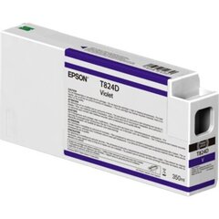 EPSON kasetne Singlepack violeta T824D00 UltraChrome HDX 350ml cena un informācija | Tintes kārtridži | 220.lv