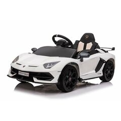 Bērnu elektromobilis Injusa Aventador Svj, balts, 12 V цена и информация | Электромобили для детей | 220.lv