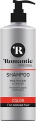 Šampūns krāsotiem matiem Romantic Profesional Color, 850 ml cena un informācija | Šampūni | 220.lv