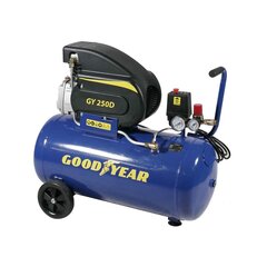 Gaisa Kompresors Goodyear GY250D 1500 W 50 L cena un informācija | Kompresori | 220.lv