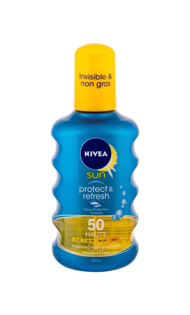 Sun Protect & Dry Touch Invisible Spray Sun Body Lotion cena un informācija | Sauļošanās krēmi | 220.lv