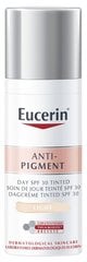 Tonējošs sejas krēms Eucerin Anti-Pigment Tinted 50 ml, Light cena un informācija | Sejas krēmi | 220.lv