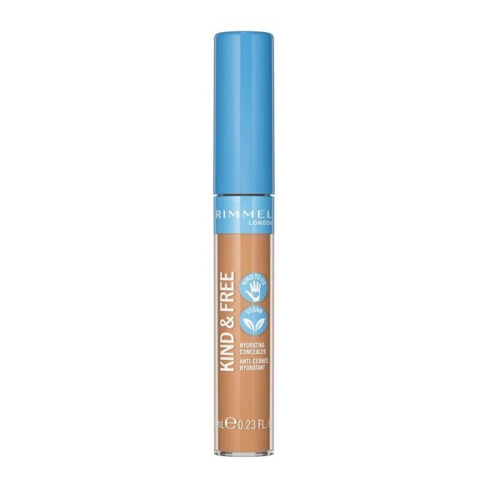 Konsīleris Rimmel London Kind & Free Hydrating Concealer, 7 ml цена и информация | Grima bāzes, tonālie krēmi, pūderi | 220.lv