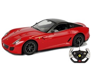 Automobilis Ferrari 599 GTO Rastar ar tālvadības pulti 1:14, sarkans цена и информация | Игрушки для мальчиков | 220.lv