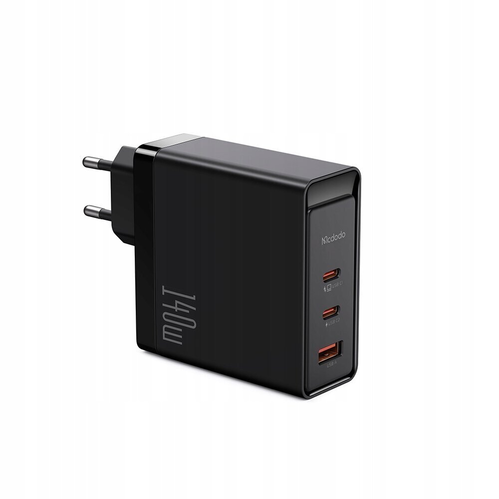 GaN USB-C ĀTRĀ Lādētājs USB 3 PORTY 140W MCDODO цена и информация | Lādētāji un adapteri | 220.lv