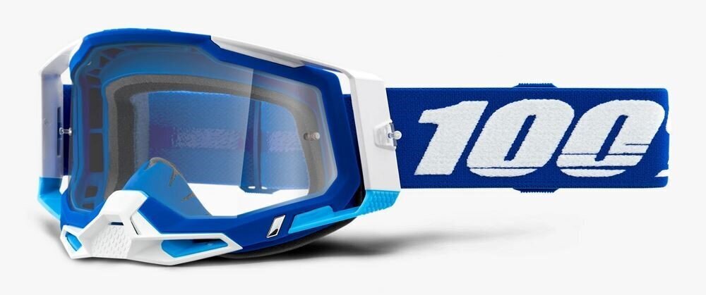 Sniega brilles MX 100% Rececraft 2, zilas cena un informācija | Slēpošanas brilles | 220.lv