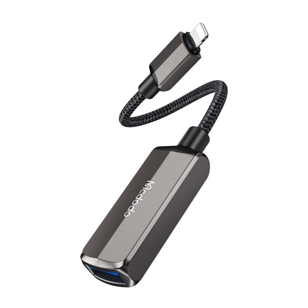 MCDODO adapteris IPHONE UZ OTG USB 3.0 цена и информация | Adapteri un USB centrmezgli | 220.lv