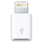 Micro USB - Lightning adapteris iPhone, balts cena un informācija | Adapteri un USB centrmezgli | 220.lv