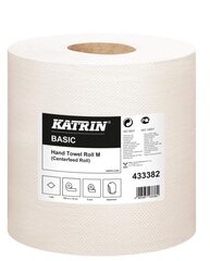 Roku dvieļi KATRIN Basic 1 slānis 300m цена и информация | Туалетная бумага, бумажные полотенца | 220.lv
