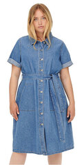 Платье женское CARJEN Relaxed Fit 15267446 Medium Blue Denim цена и информация | Платья | 220.lv