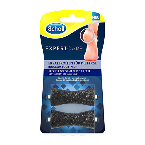 Scholl Velvet Smooth (2 pcs) - Rotary head for cracked heels cena un informācija | Nagu kopšanas piederumi | 220.lv