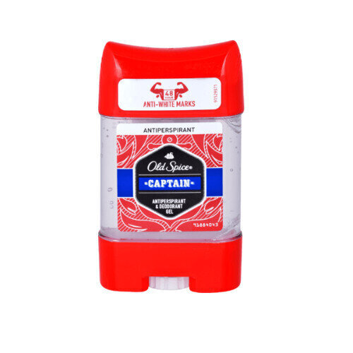 Old Spice Captain Antiperspirant & Deodorant Gel 70ml cena un informācija | Dezodoranti | 220.lv