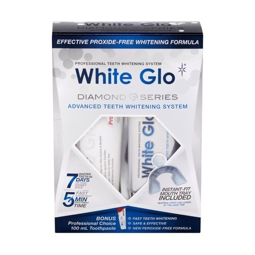 White Glo Diamond Series Advanced Teeth Whitening System - Set for safe teeth whitening 150ml цена и информация | Zobu pastas, birstes | 220.lv