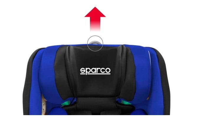 Sparco Autokrēsliņš GR, 9-25 kg, Gray cena un informācija | Autokrēsliņi | 220.lv