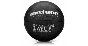 Basketbola bumba Meteor layup, 7. izmērs cena un informācija | Basketbola bumbas | 220.lv