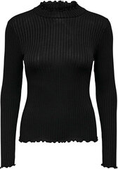 Sieviešu T-krekls JDYFRANSISKA Stretch Fit 15228065 Melns cena un informācija | T-krekli sievietēm | 220.lv