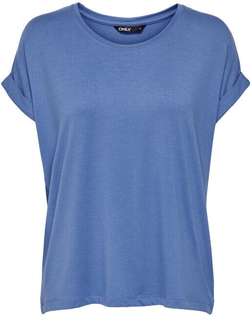Sieviešu T-krekls ONLMOSTER Regular Fit 15106662 Blue Yonder cena un informācija | T-krekli sievietēm | 220.lv