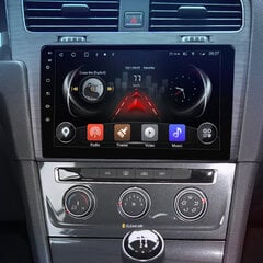 VOLKSWAGEN GOLF 7 2011-21 Android multivides planšetdators 10 collu automašīnas stereo USB/WiFi/GPS/Bluetooth цена и информация | Автомагнитолы, мультимедиа | 220.lv