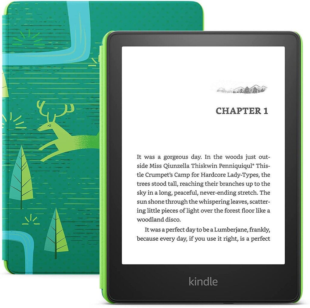 Kindle Paperwhite Kids 8GB, black cena un informācija | E-grāmatu lasītāji | 220.lv