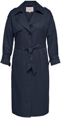 Sieviešu mētelis CARCHLOE TRENCHCOAT 15245961 Total Eclipse цена и информация | Женские пальто | 220.lv