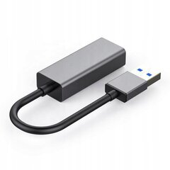 Adapteris klēpjdatoram, personālajam datoram, Windows, Mac OS, Linux, USB 3.0 Ethernet RJ45 Gigabit 1000 mbps cena un informācija | Adapteri un USB centrmezgli | 220.lv