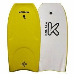 Доска для серфинга Kohala 42 дюймов, Желтая, 107 x 53,5 x 5,5 см цена и информация | SUP доски, водные лыжи, водные аттракционы | 220.lv