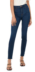 Sieviešu džinsi JDYTULGA Skinny Fit 15266427 tumši zils džinss cena un informācija | Sieviešu džinsi | 220.lv
