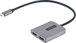 Кабель USB-C — HDMI Startech MST14CD122HD цена и информация | Адаптеры и USB разветвители | 220.lv