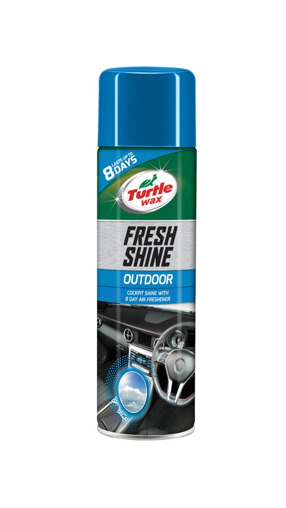 TURTLE WAX Fresh Shine Outdoor paneļa tīrītājs, 500ml cena un informācija | Auto ķīmija | 220.lv