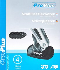 Proplus 4X XXL atbalsta lapas stūra stabiem piedāvā papildu stabilitāti karavānām, kemperiem un kemperim - Caravan Accessories cena un informācija | Piekabes un to piederumi | 220.lv