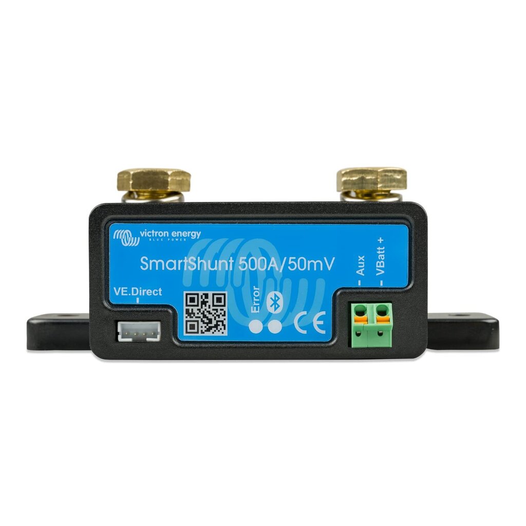 Victron Energy Shu050150050 SmartShunt-Batterionitor, 500A, Bluetooth цена и информация | Akumulatoru lādētāji | 220.lv