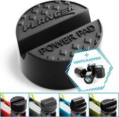 Planger® Jack Rubber spilventiņš + 4 vārsta vāciņš - Power Pad - manevrēšanas ratiņiem - aizsargā jūsu automašīnu un SUV cena un informācija | Auto piederumi | 220.lv