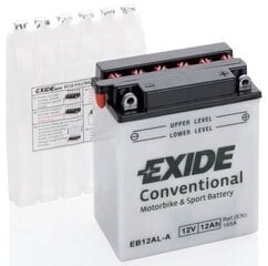 Exide moto akumulators 12V 12Ah YB12AL-A 134x80x160-+ cena un informācija | Exide Auto preces | 220.lv