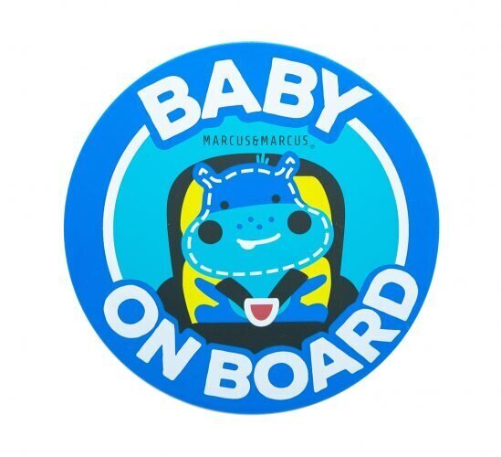Marcus & Marcus Baby on Board Car Sticker - Lucas cena un informācija | Auto piederumi | 220.lv